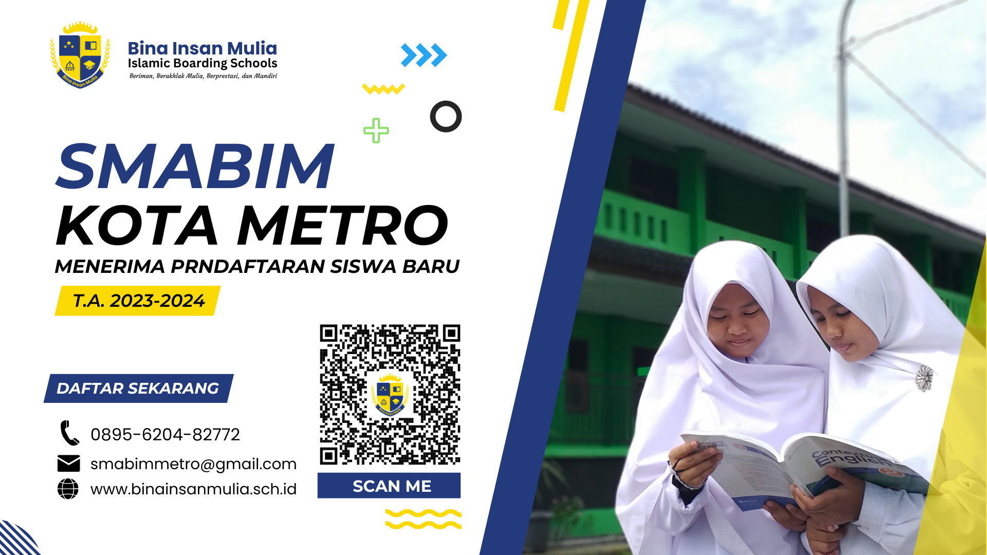 Flyer PPDB - Bina Insan Mulia